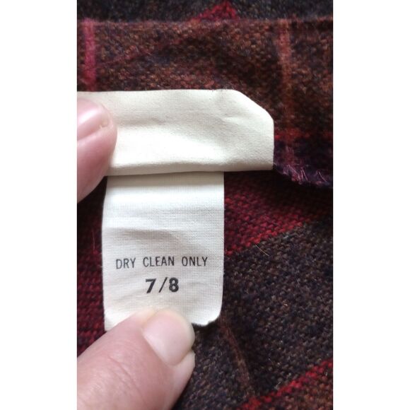 Stonybrook Women's Size 7/8 Wool Mini Skirt - Vintage - Picture 6 of 7